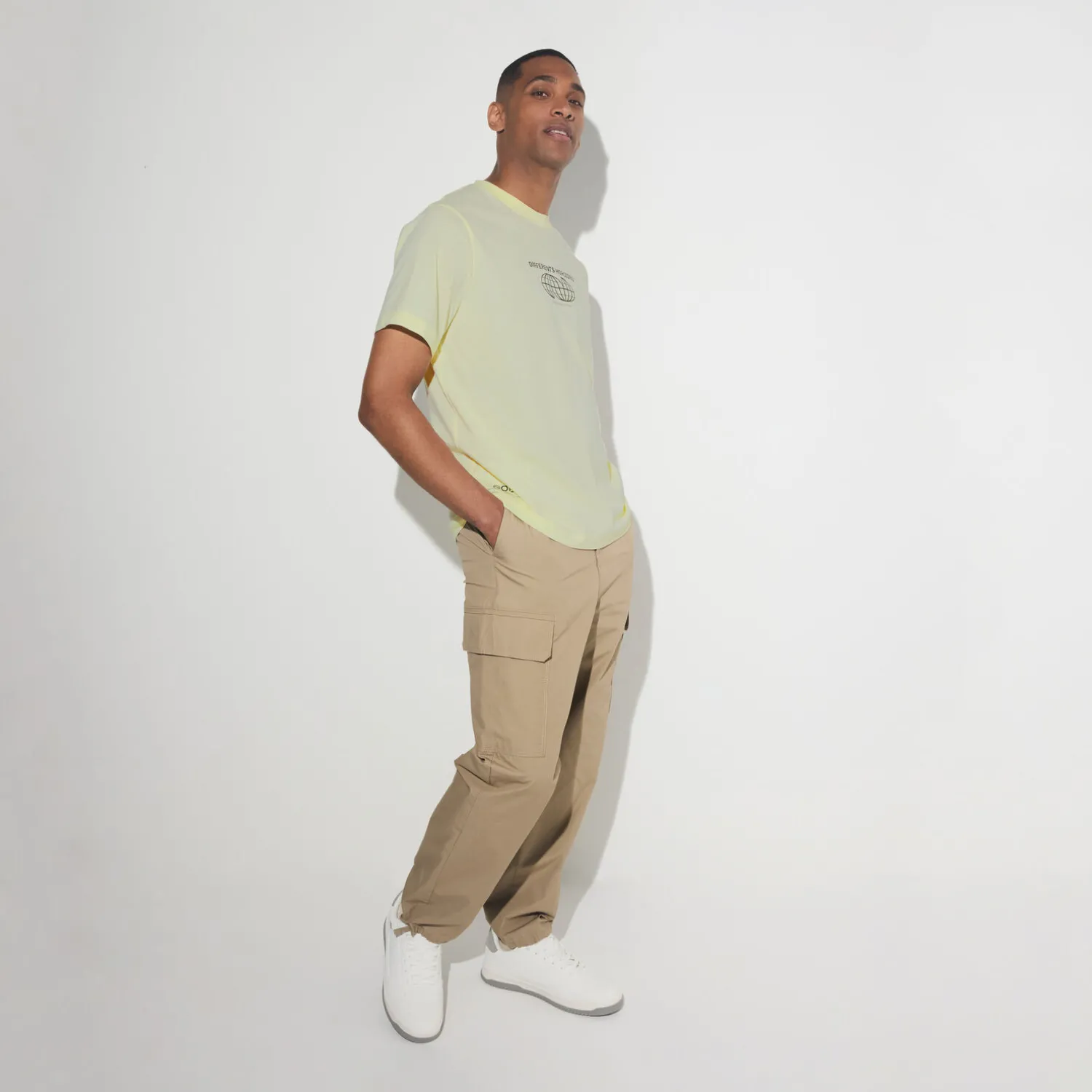 Jules Tee shirt imprimé col rond- T-shirt