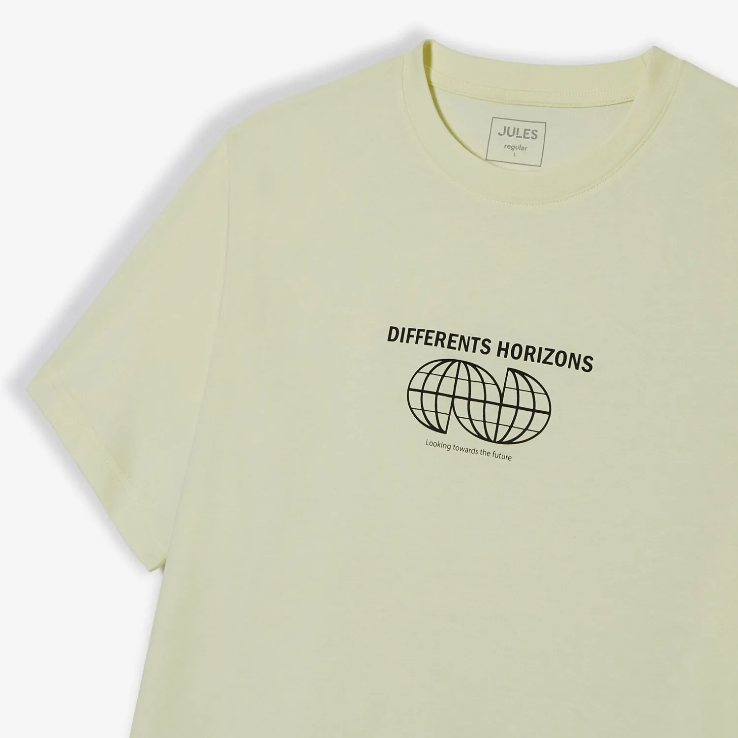 Jules Tee shirt imprimé col rond- T-shirt