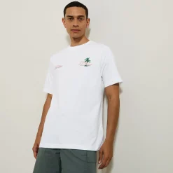 Jules Tee shirt imprimé devant et dos paysage- T-shirt