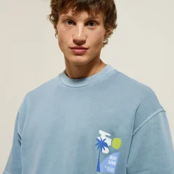 Jules Tee shirt imprimé en molleton- T-shirt