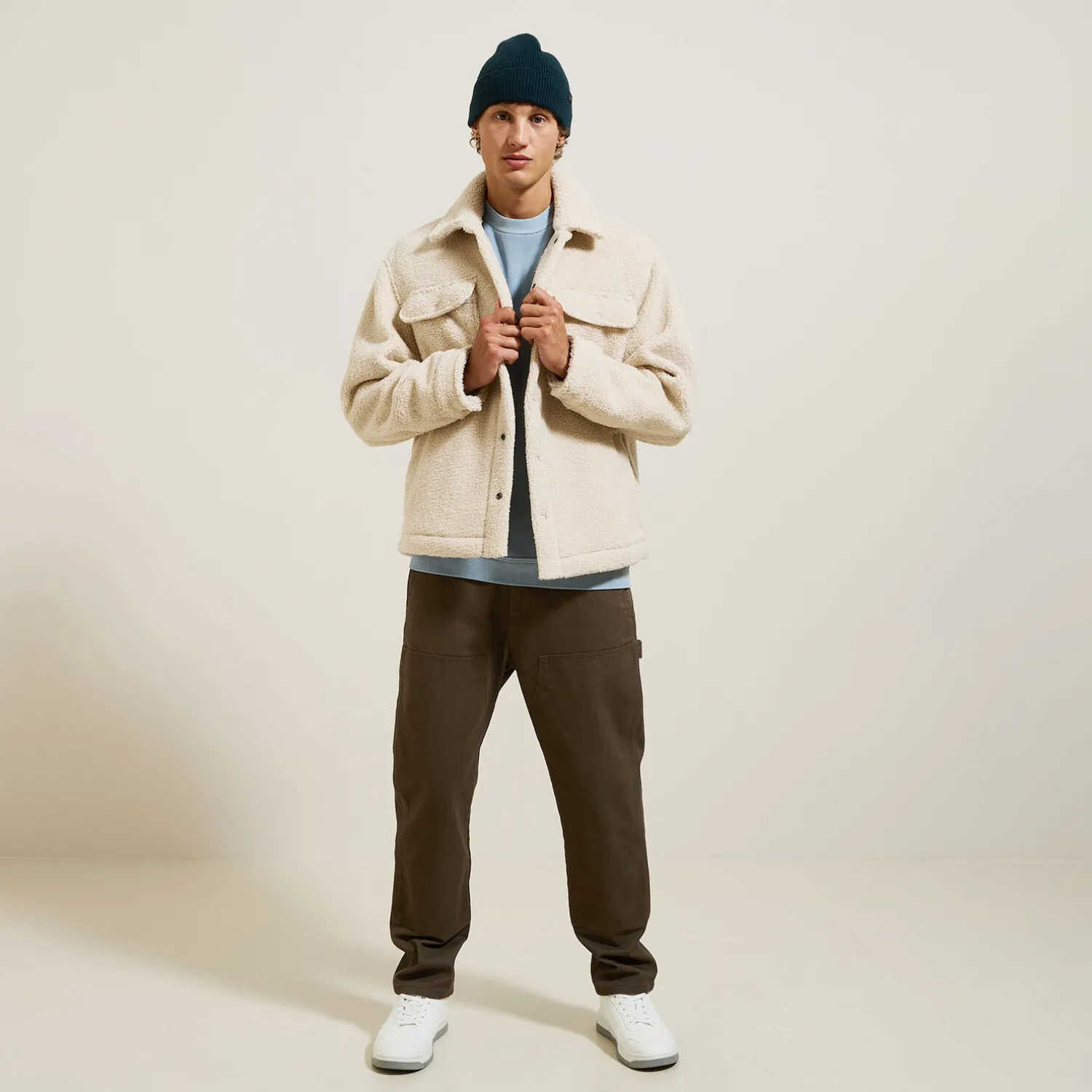 Jules Tee shirt imprimé en molleton- T-shirt