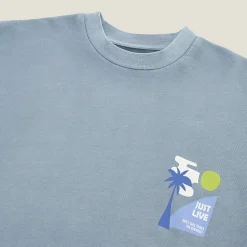 Jules Tee shirt imprimé en molleton- T-shirt