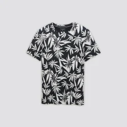 Jules Tee shirt imprimé feuillage- T-shirt