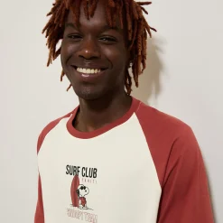 Jules Tee shirt imprimé Surf Club licence Peanuts- T-shirt