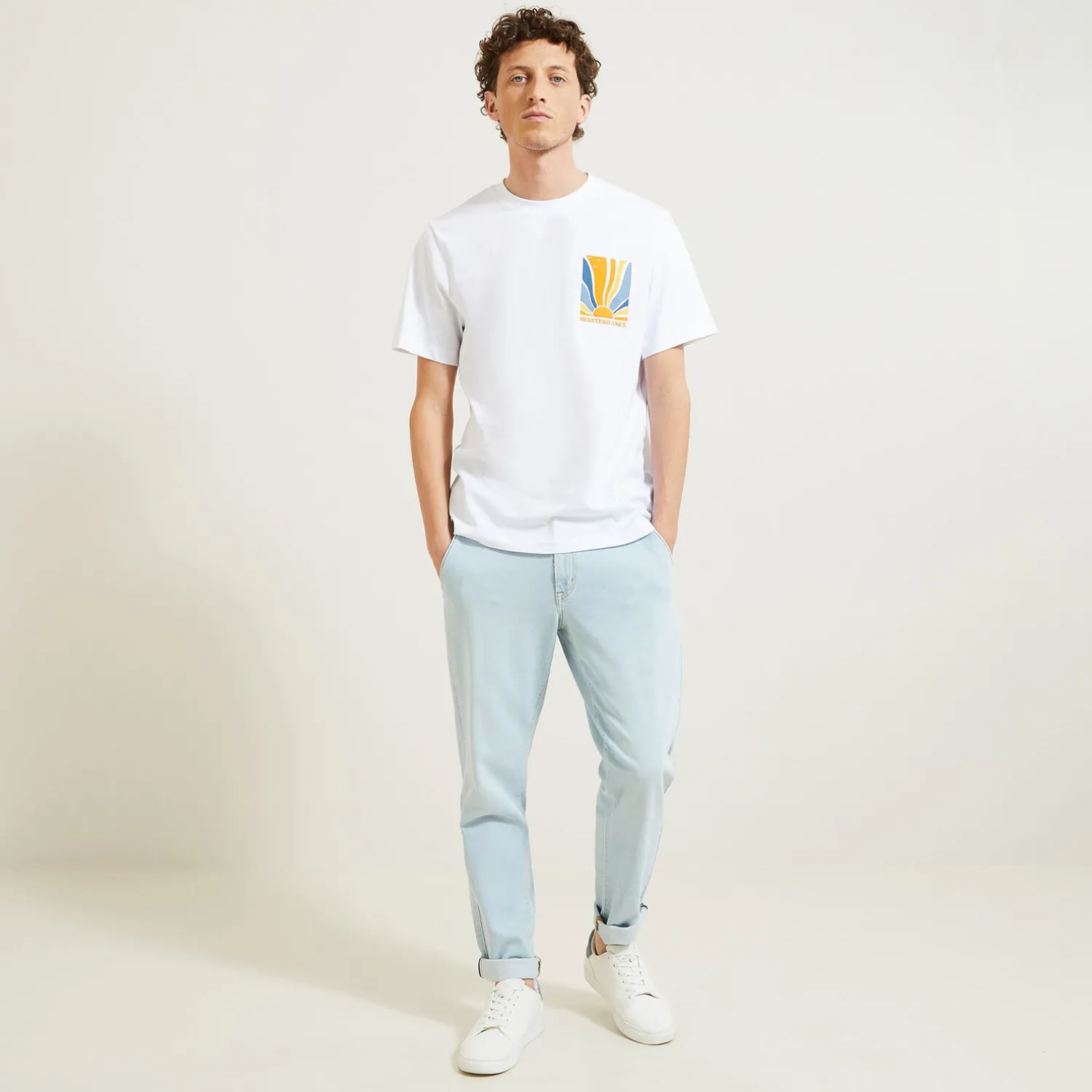 Jules Tee shirt plage méditerranée- T-shirt