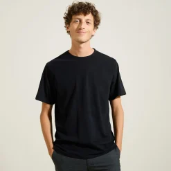 Jules Tee shirt matière douce col rond- T-shirt