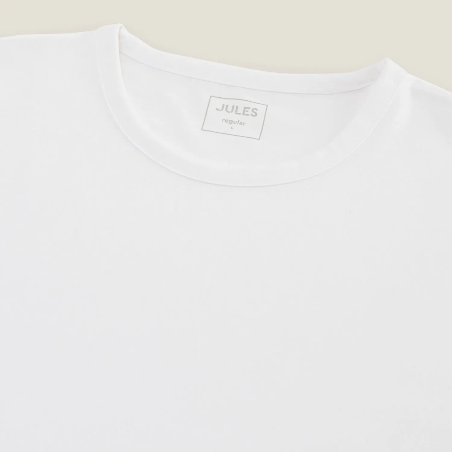 Jules Tee shirt matière douce col rond- T-shirt