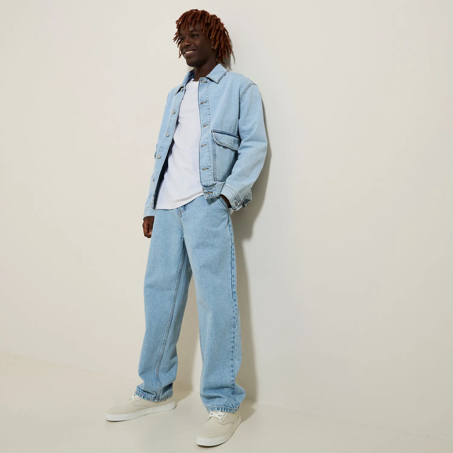 Jules Tee shirt matière douce col rond- T-shirt