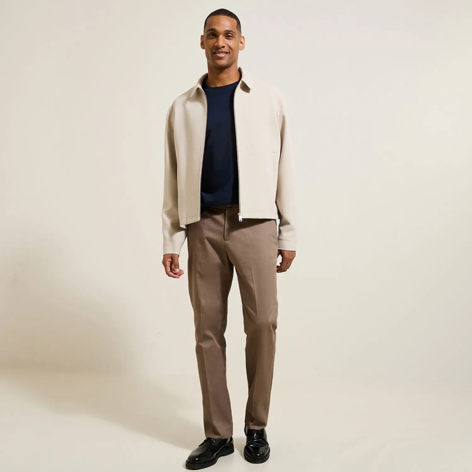 Jules Tee shirt matière douce col rond- T-shirt