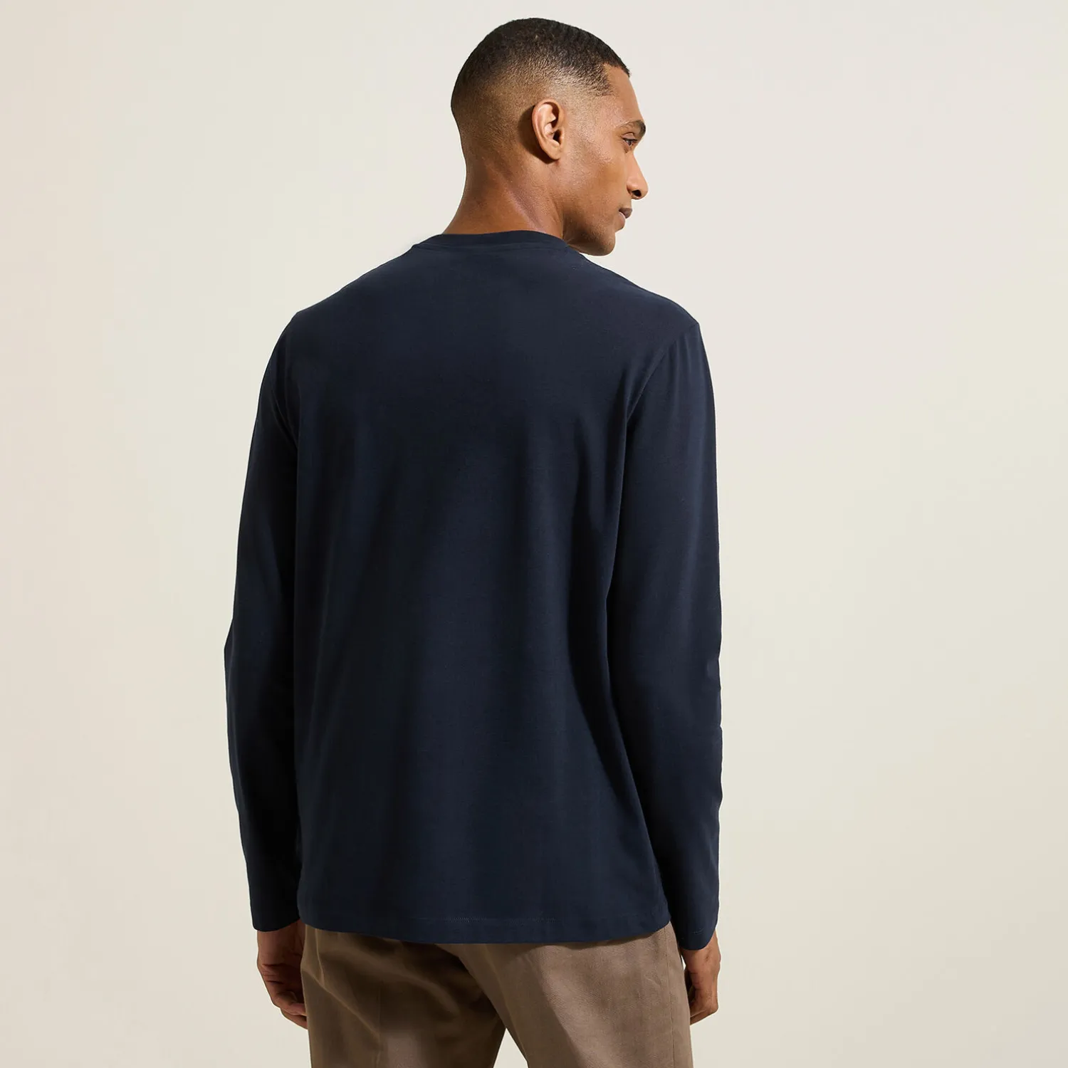 Jules Tee shirt matière douce col rond- T-shirt