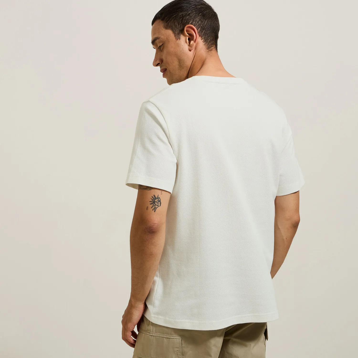 Jules Tee shirt matière fantaisie- T-shirt