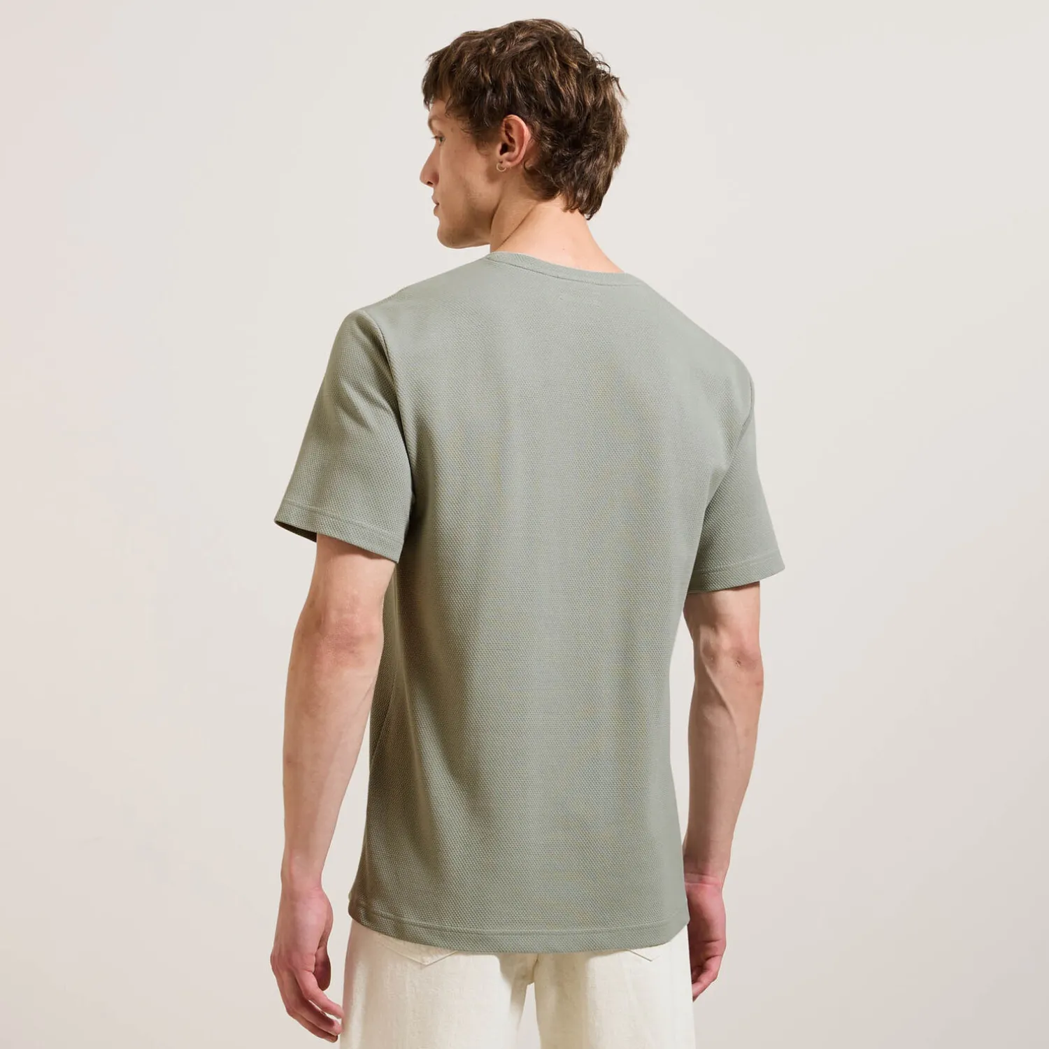 Jules Tee shirt matière fantaisie- T-shirt