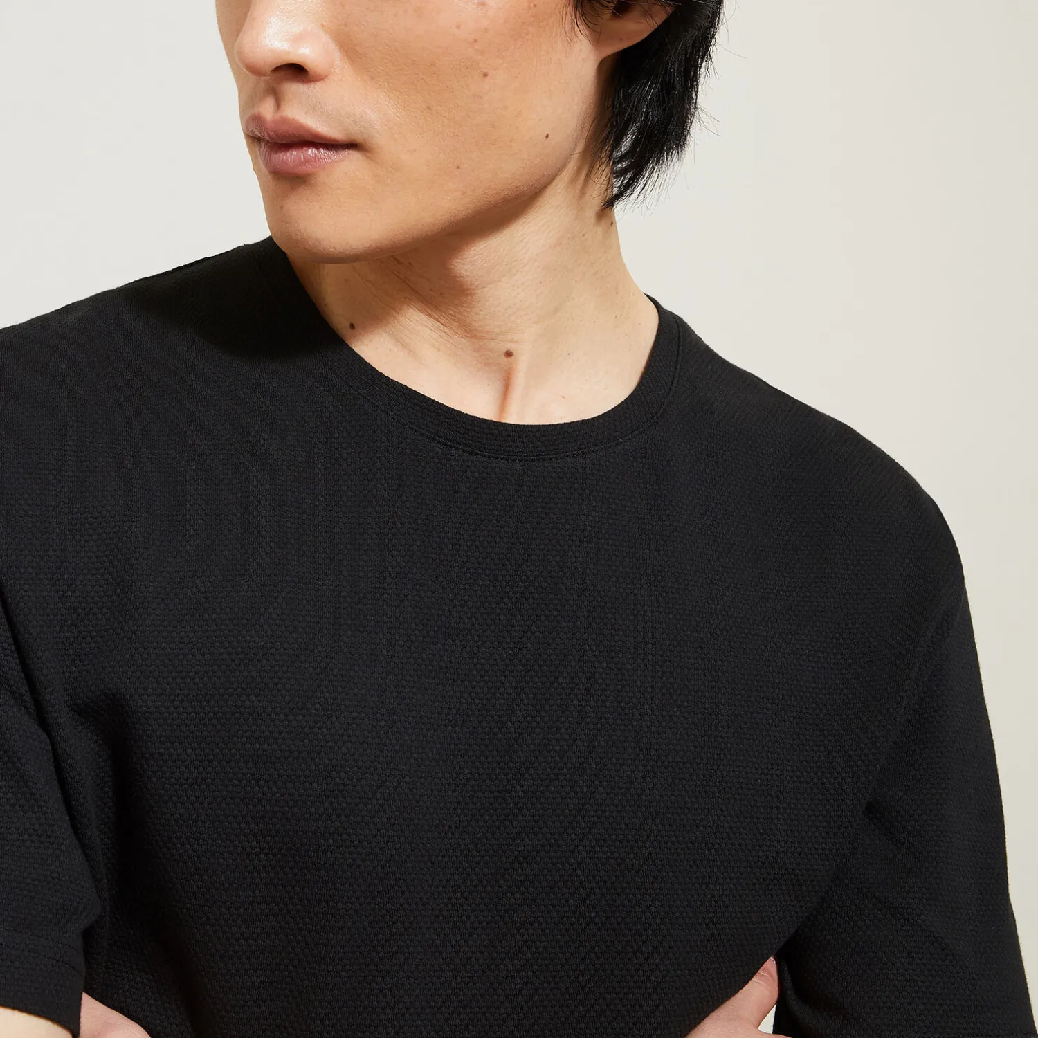 Jules Tee shirt matière fantaisie- T-shirt