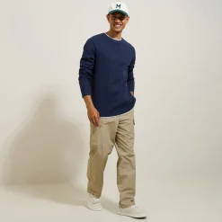 Jules Tee shirt  matière fantaisie col rond- T-shirt