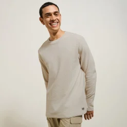 Jules Tee shirt  matière fantaisie col rond- T-shirt