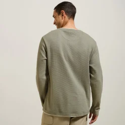 Jules Tee shirt matière fantaisie col rond- T-shirt