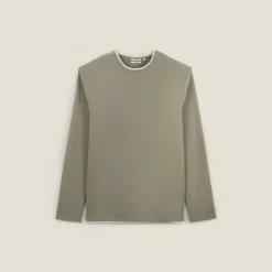 Jules Tee shirt matière fantaisie col rond- T-shirt