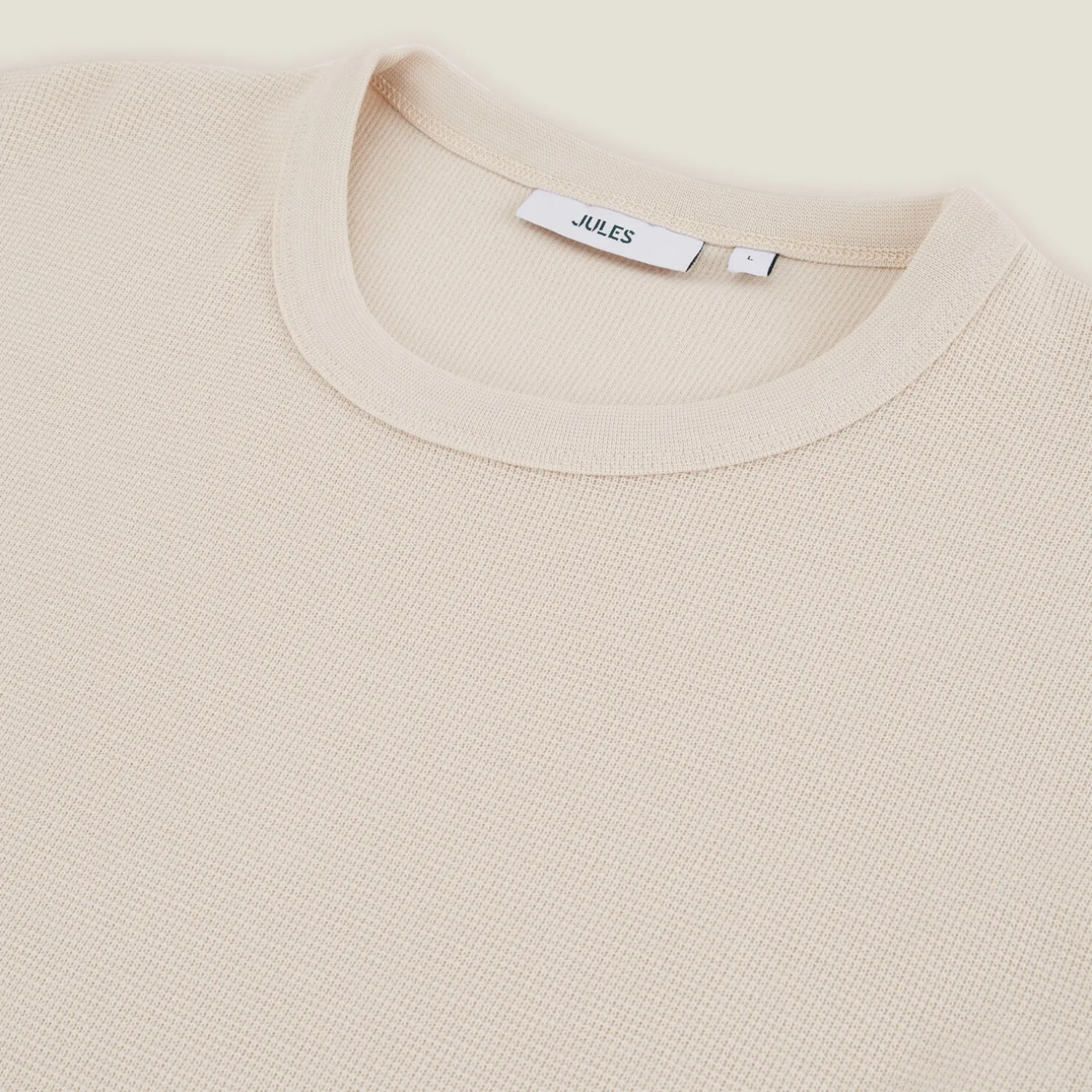 Jules Tee shirt matière gaufrée- T-shirt