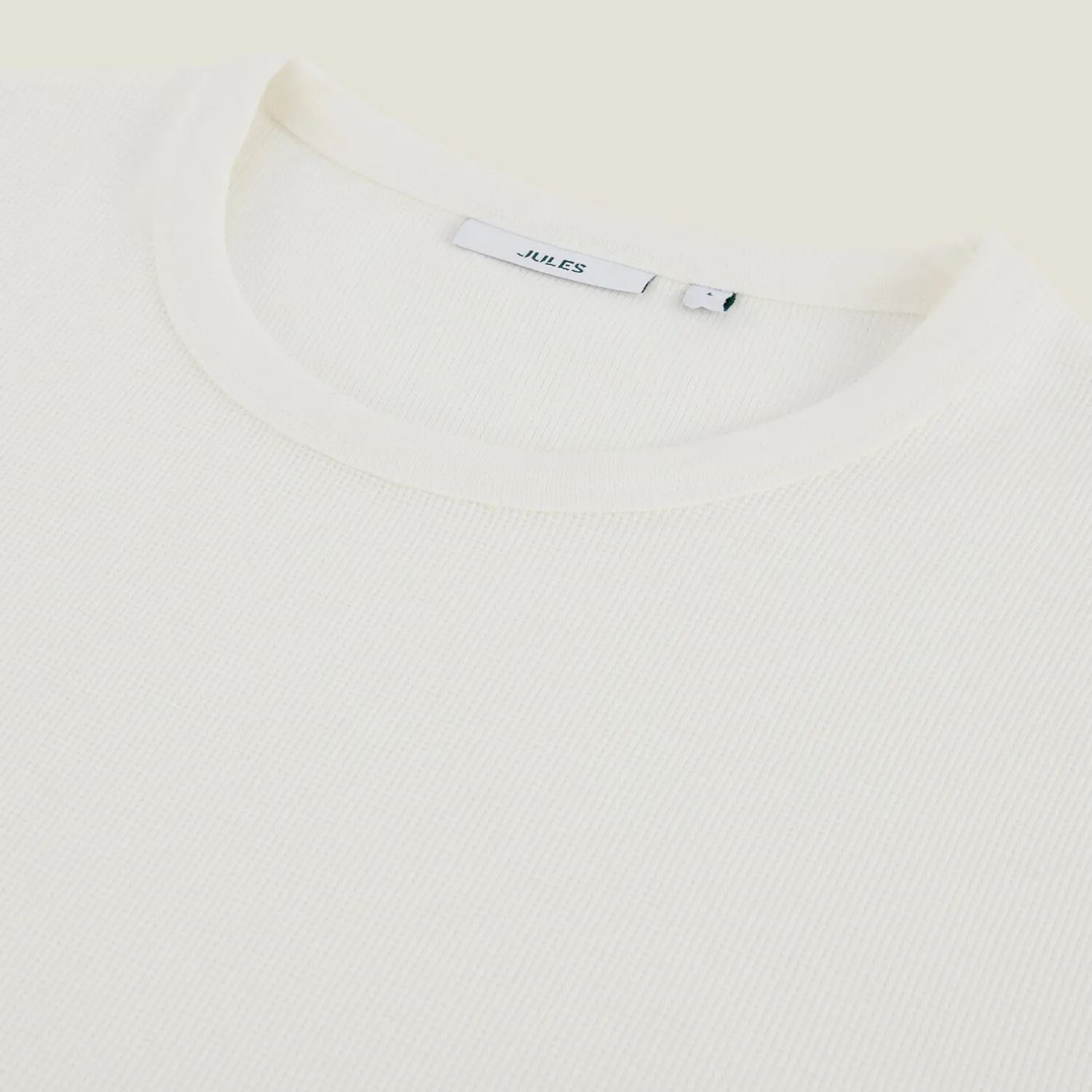 Jules Tee shirt matière gaufrée- T-shirt