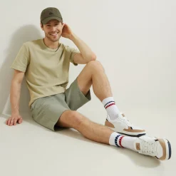 Jules Tee shirt matière gaufrée- T-shirt