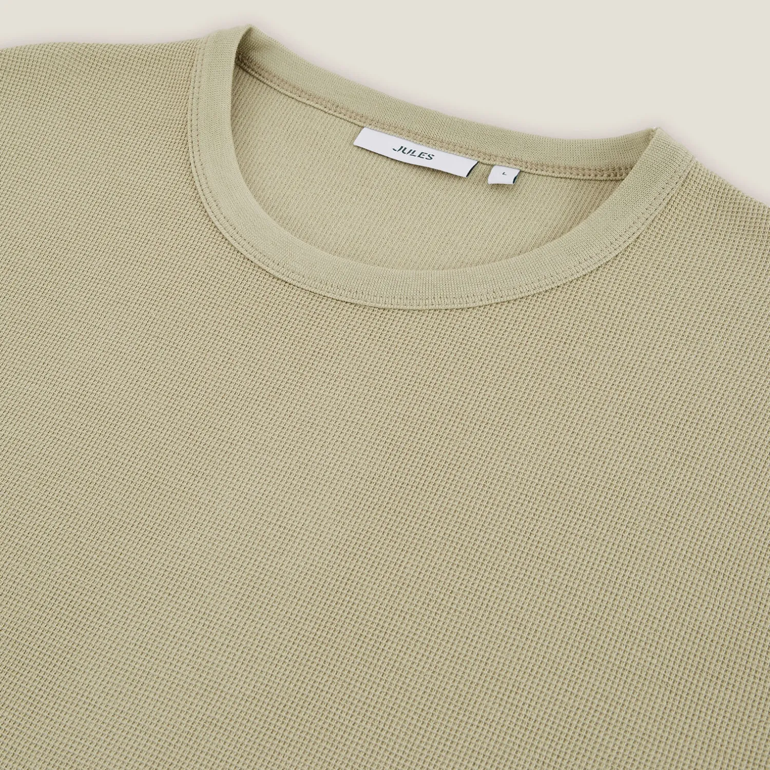 Jules Tee shirt matière gaufrée- T-shirt