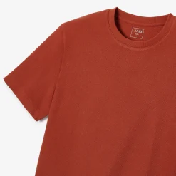 Jules Tee shirt matière éponge col rond- T-shirt