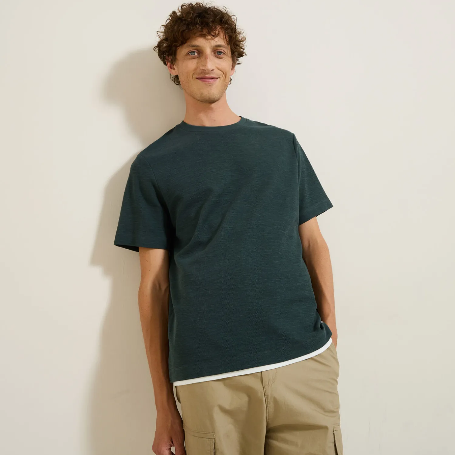 Jules Tee shirt matière reliéfée- T-shirt