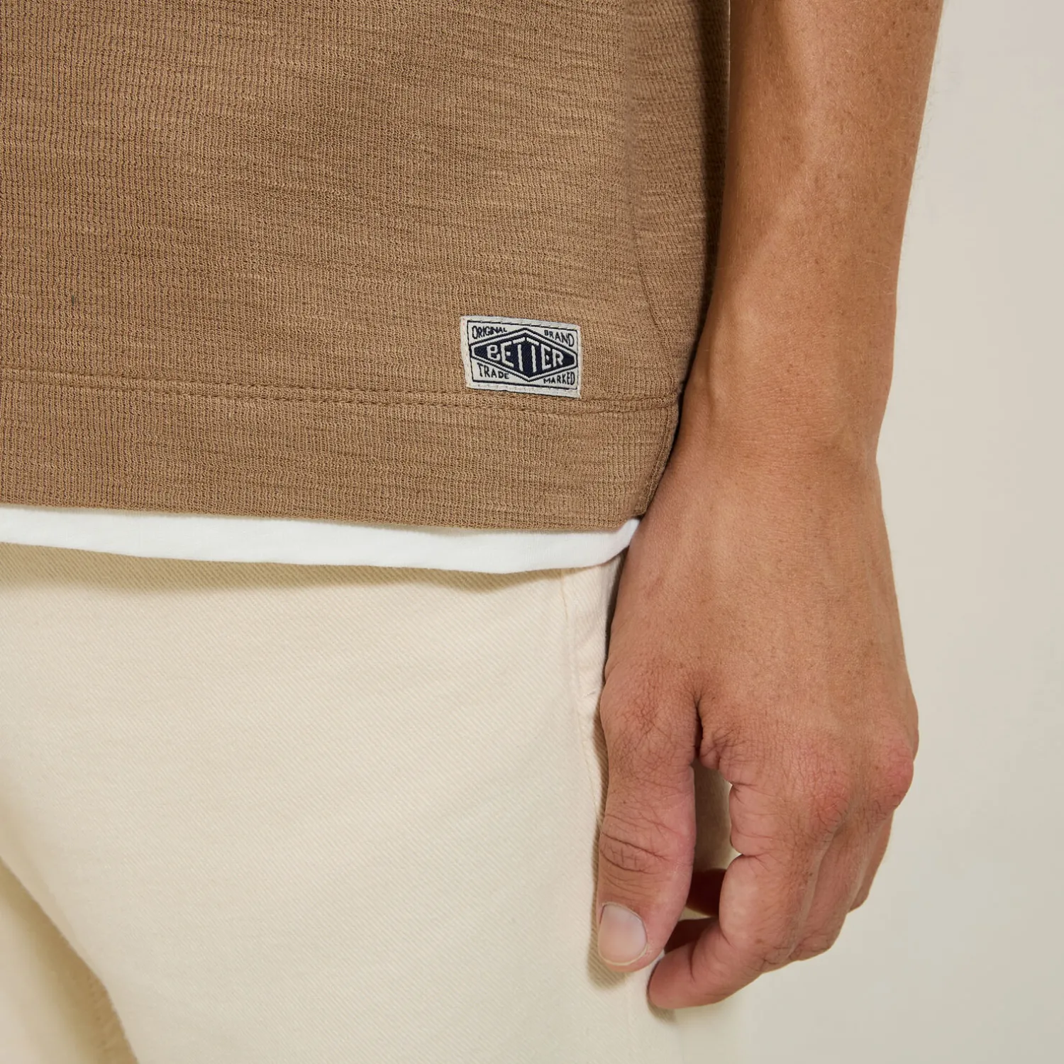 Jules Tee shirt matière reliéfée- T-shirt