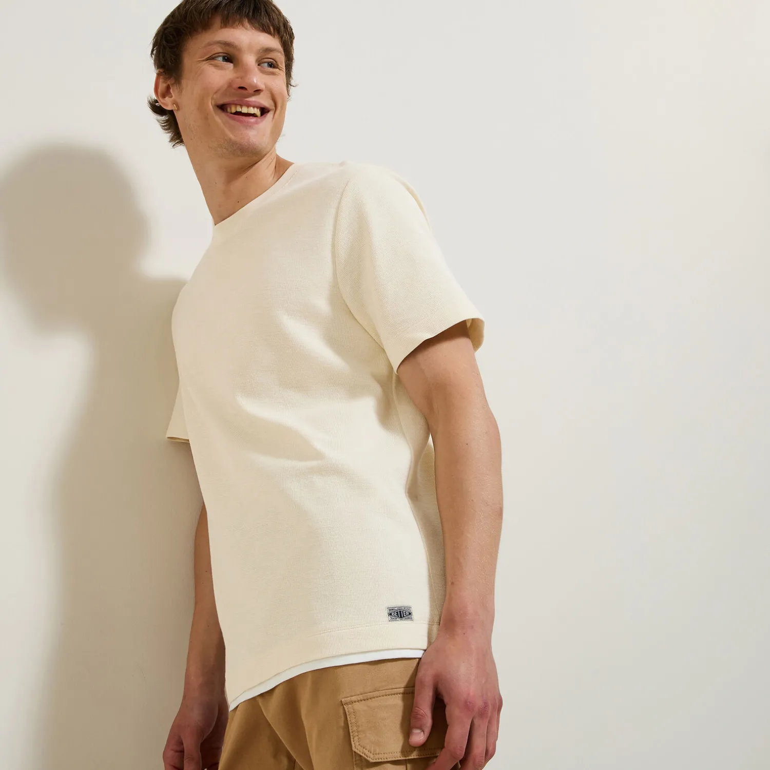 Jules Tee shirt matière reliéfée- T-shirt