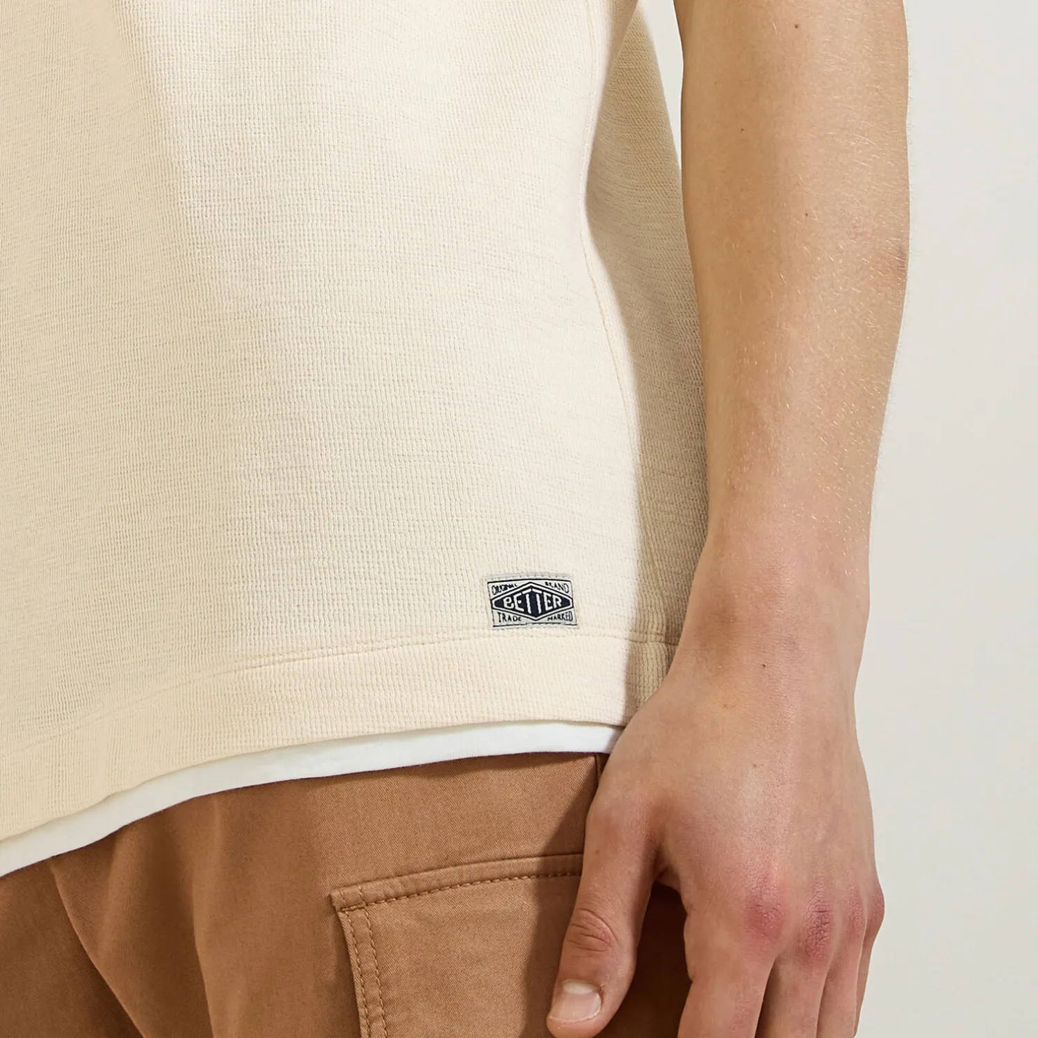 Jules Tee shirt matière reliéfée- T-shirt