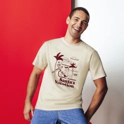 Jules Tee shirt Noël col rond- T-shirt