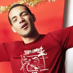 Jules Tee shirt Noël col rond- T-shirt