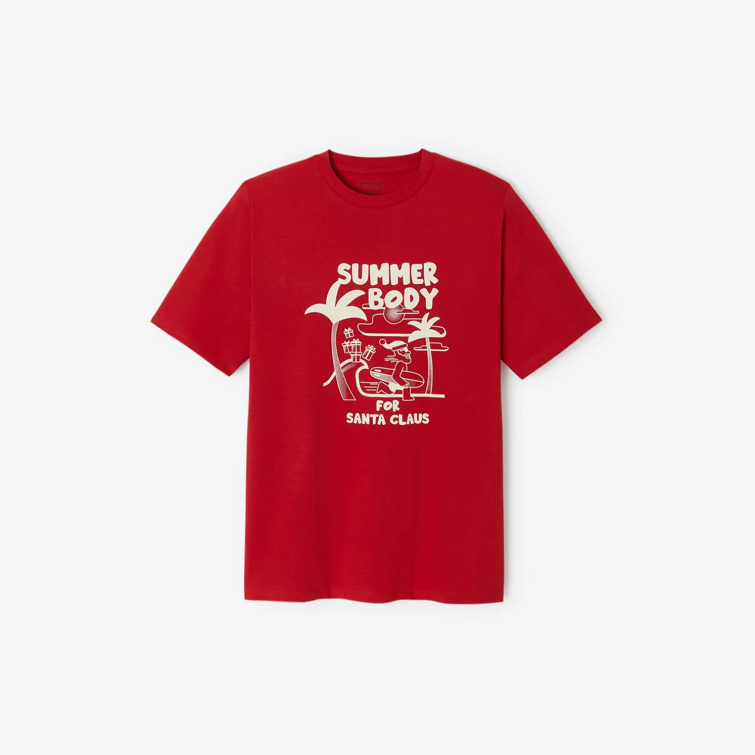 Jules Tee shirt Noël col rond- T-shirt