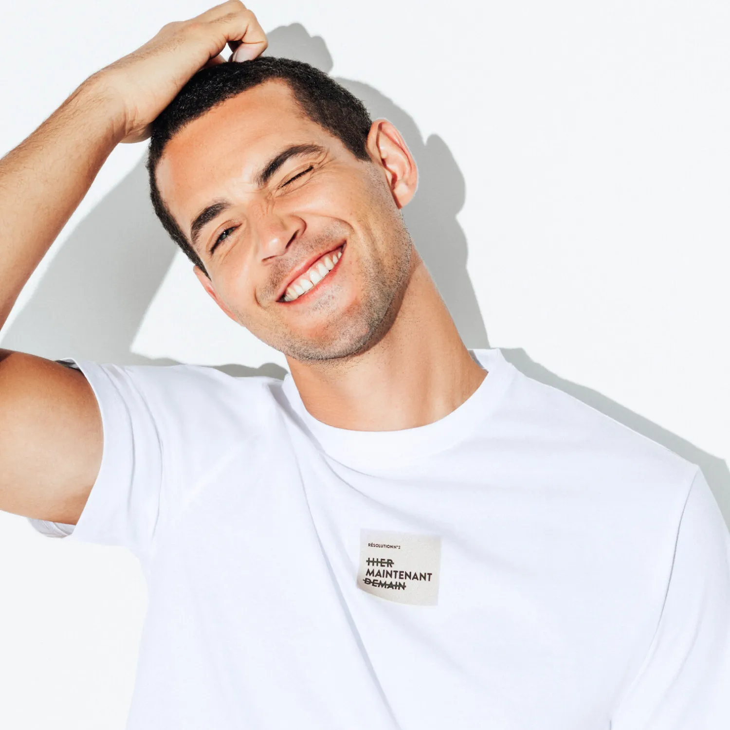 Jules Tee shirt Noël résolution col rond- T-shirt