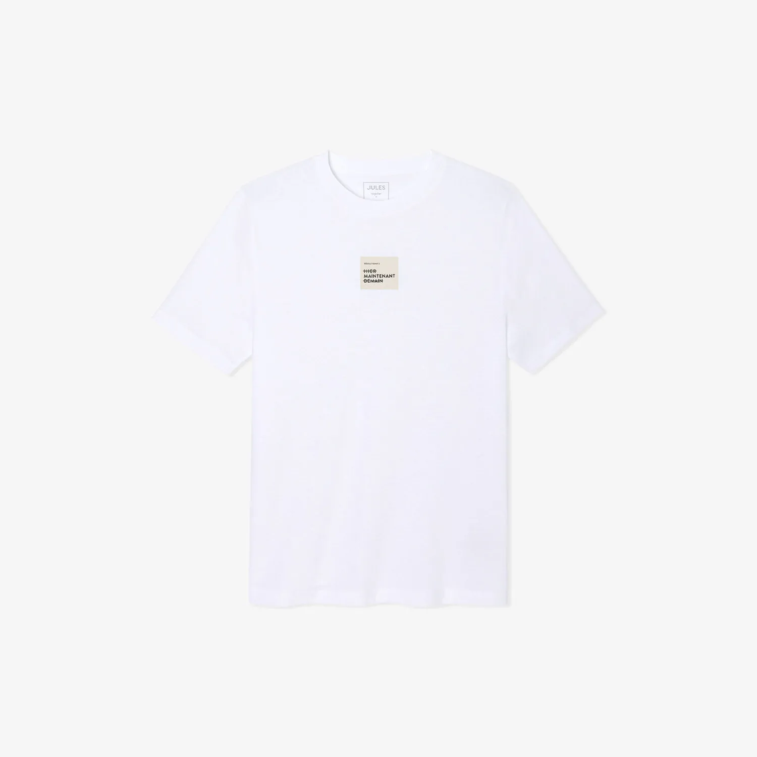 Jules Tee shirt Noël résolution col rond- T-shirt