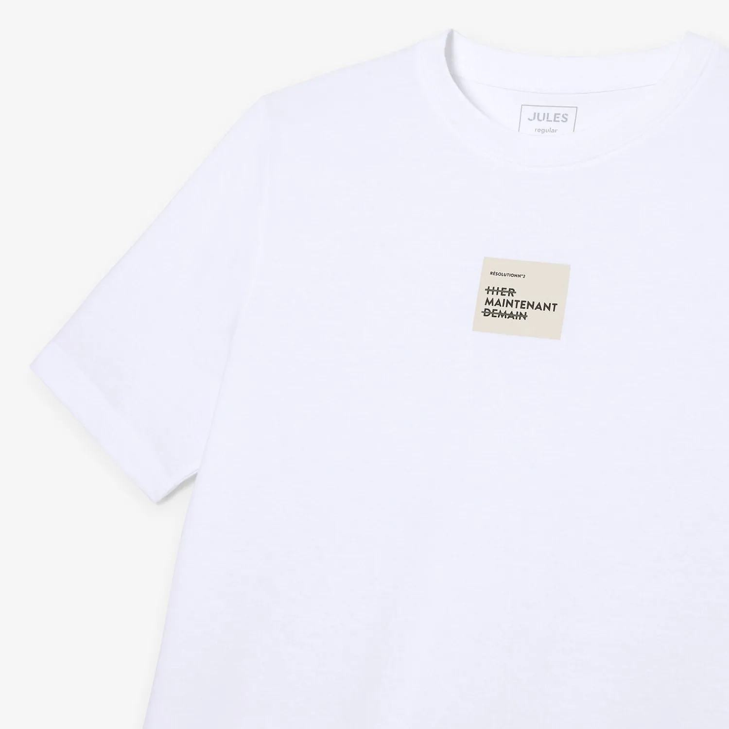 Jules Tee shirt Noël résolution col rond- T-shirt