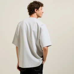 Jules Tee shirt oversize col rond imprimé- T-shirt