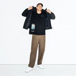 Jules Tee shirt oversize col rond imprimé- T-shirt