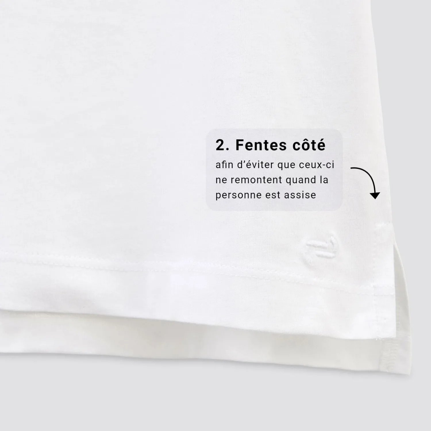 Jules Tee shirt pour personne à mobilité réduite- T-shirt