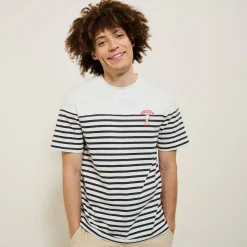 Jules Tee shirt rayé licence Peanuts- T-shirt