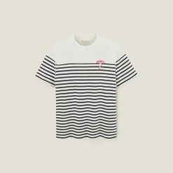 Jules Tee shirt rayé licence Peanuts- T-shirt