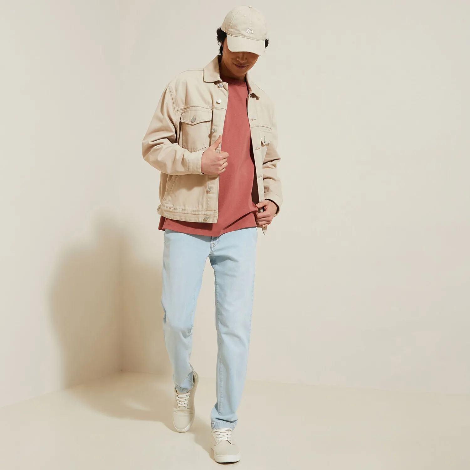 Jules Tee shirt relax en coton- T-shirt