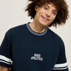 Jules Tee shirt relax imprimé Paris Athletics- T-shirt