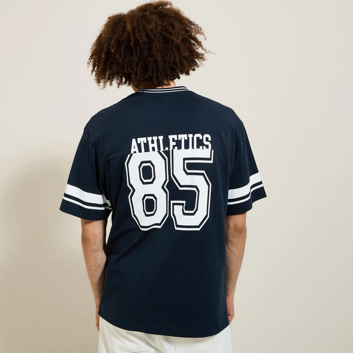 Jules Tee shirt relax imprimé Paris Athletics- T-shirt