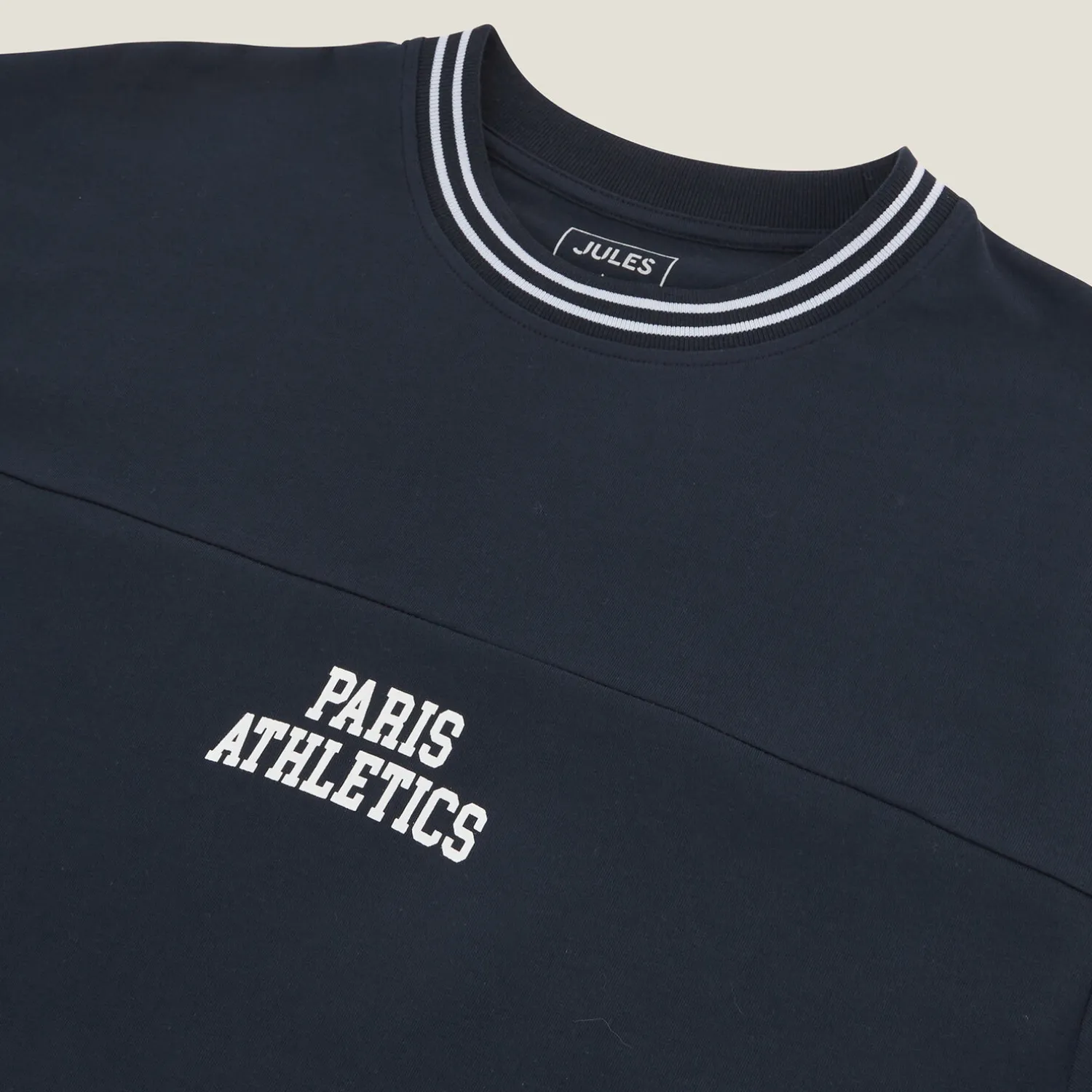 Jules Tee shirt relax imprimé Paris Athletics- T-shirt