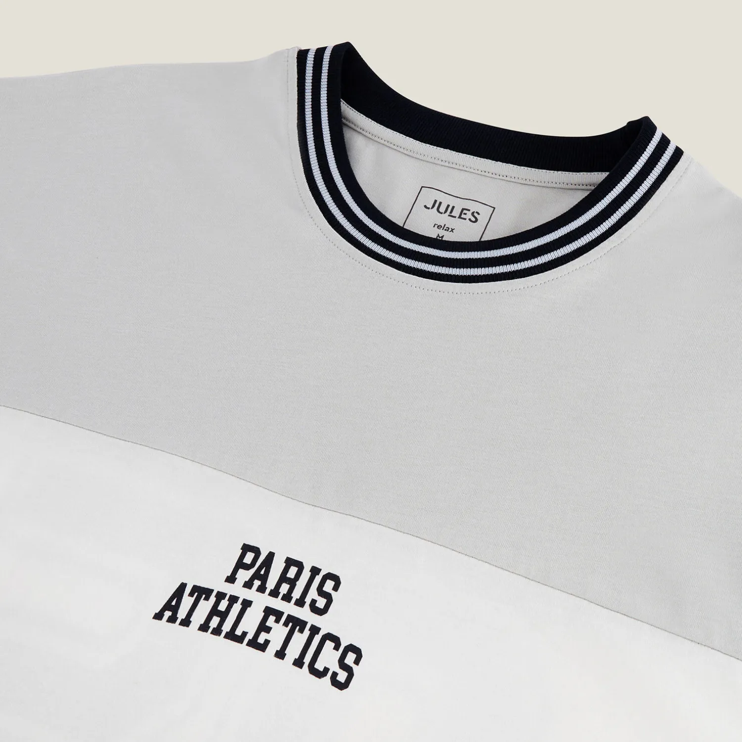 Jules Tee shirt relax imprimé Paris Athletics- T-shirt