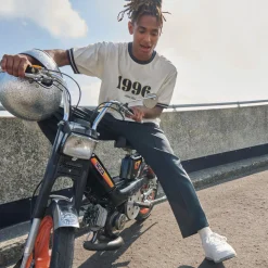 Jules Tee-shirt iconique 1996 à col rond contrasté- T-shirt