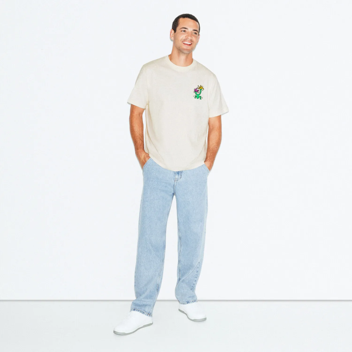 Jules Tee-shirt licence Keith Haring- T-shirt