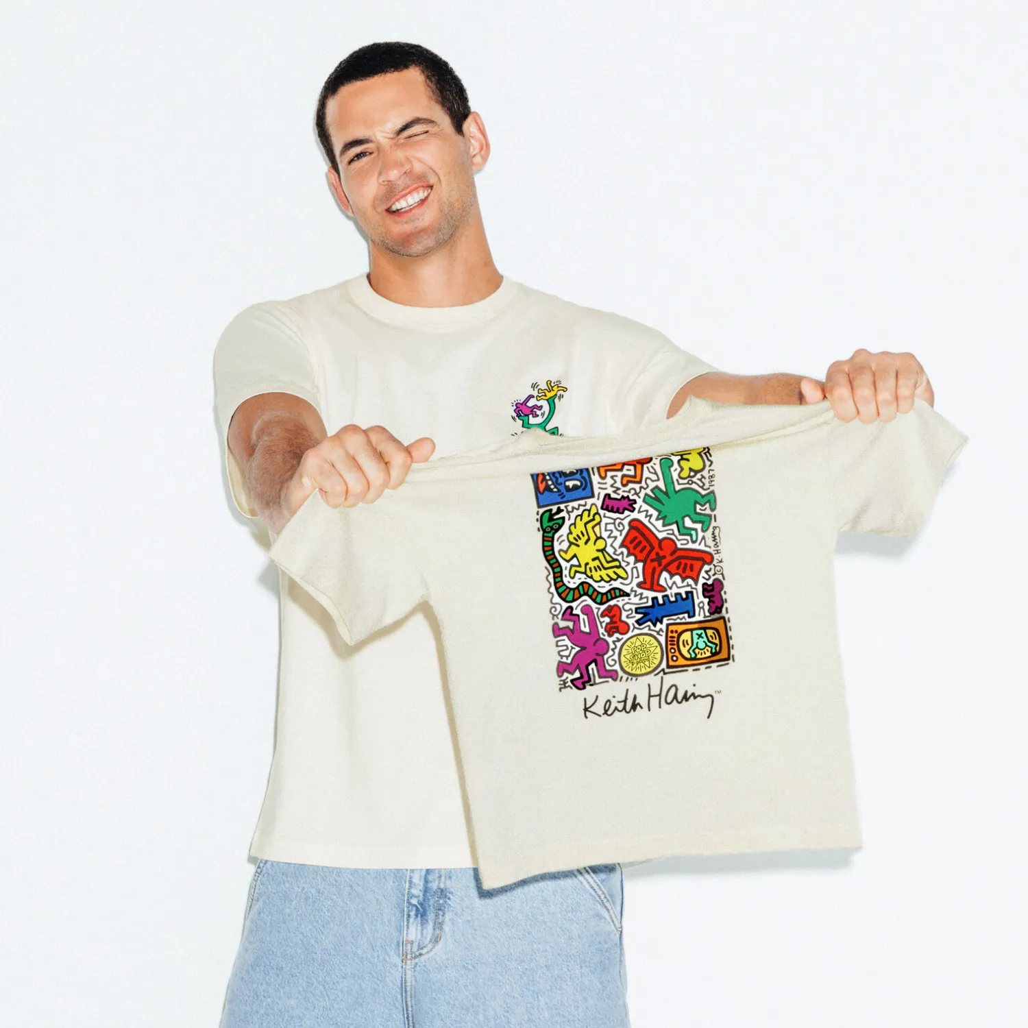 Jules Tee-shirt licence Keith Haring- T-shirt