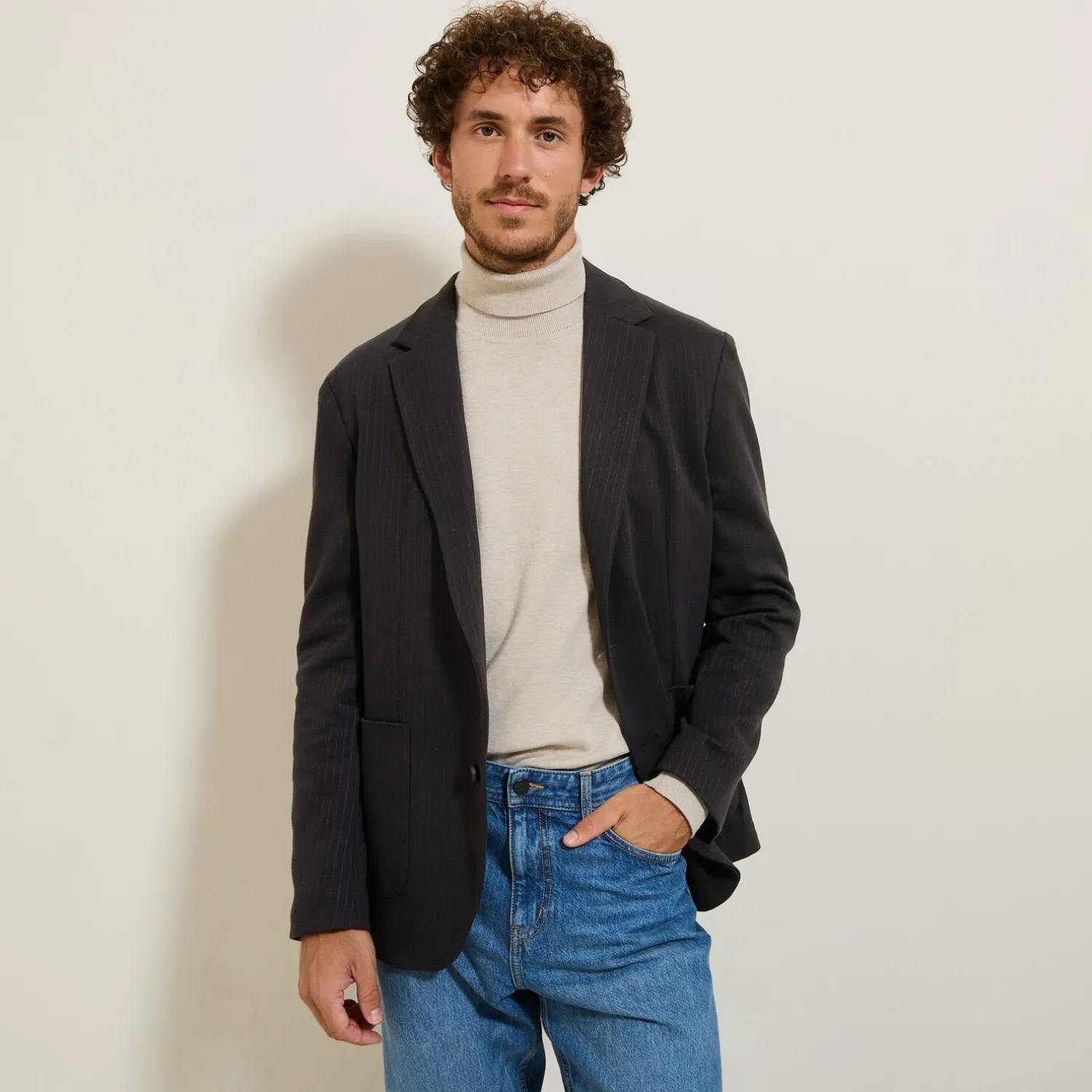 Jules Veste blazer rayée- Smart Casual|Veste De Costume & Blazer